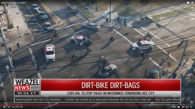 gta 6 screenshot taken from rockstar games official trailer